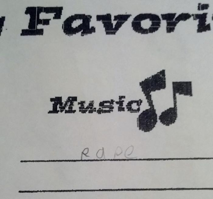 Obrázek 8-year-old about his choice of music