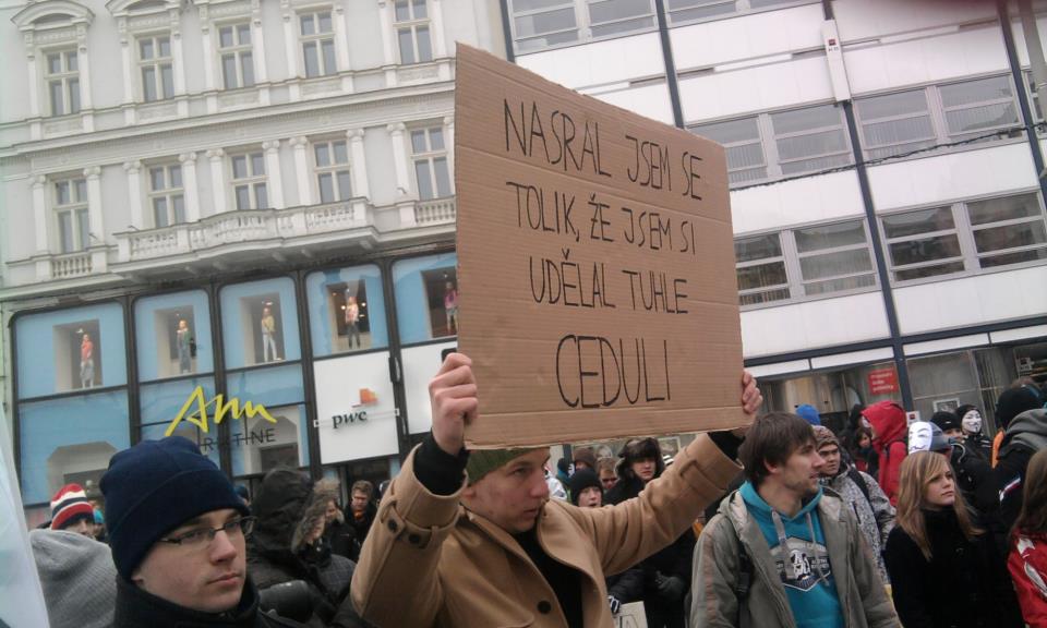 Obrázek ACT against ACTA Brno 4-2-2012