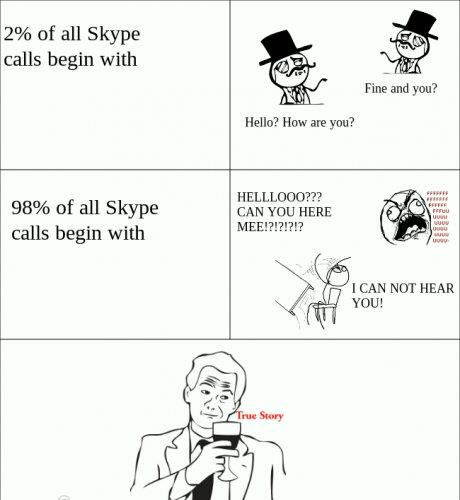 Obrázek A - skype calls