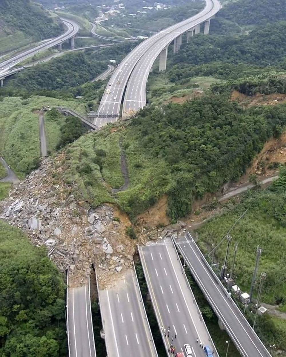Obrázek A landslide in Taiwan
