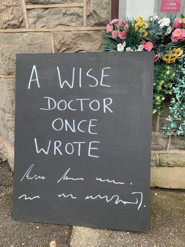 Obrázek A wise doctor once wrote