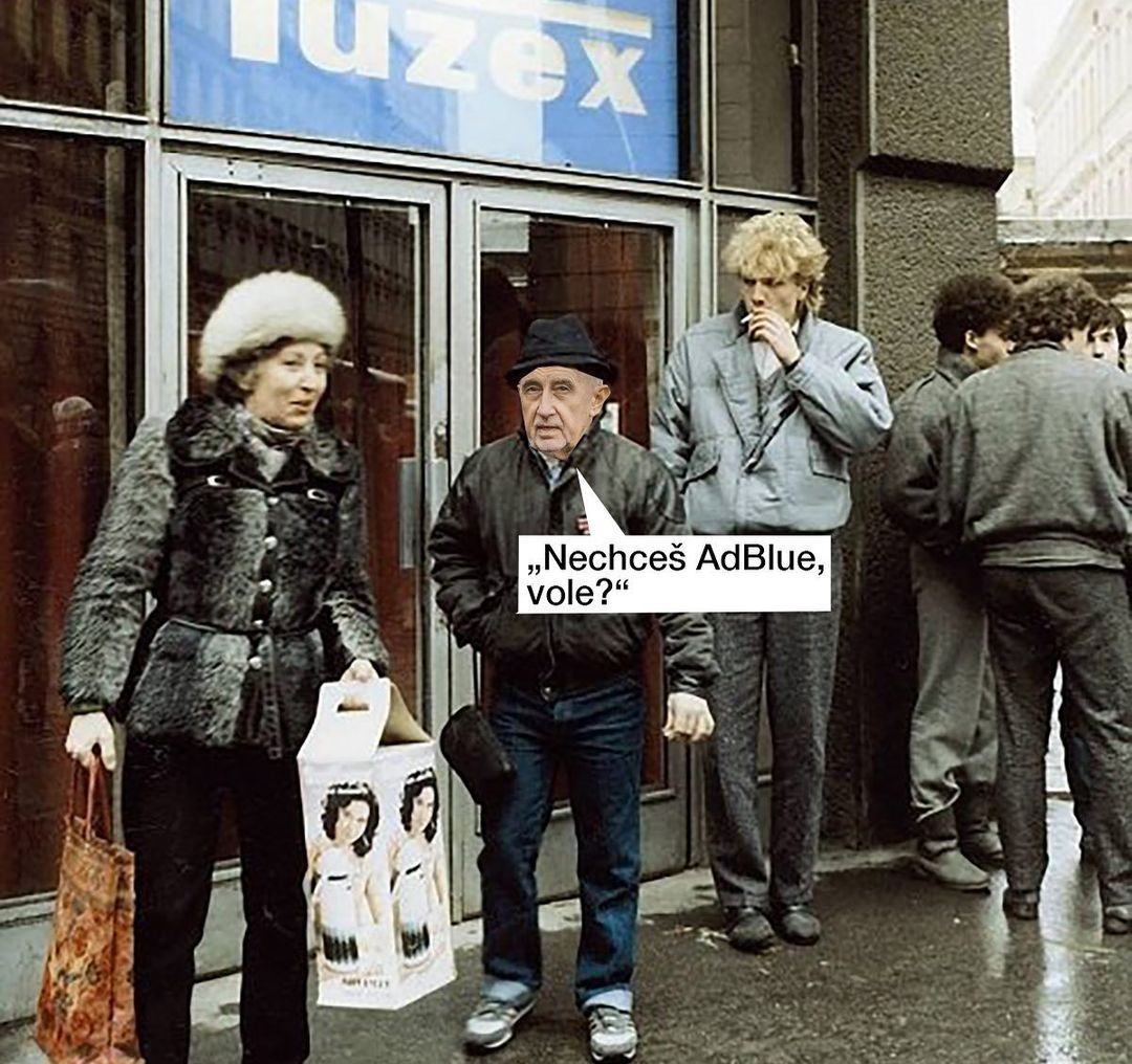 Obrázek AdBlue vole nechces AdBlue