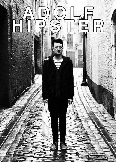 Obrázek Adolf Hipster 02-01-2012