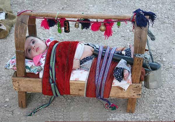 Obrázek Afghan cradle