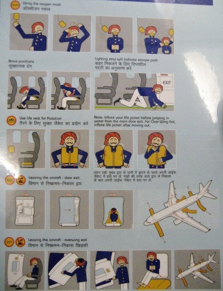 Obrázek Air India Emergency Procedures 21-12-2011