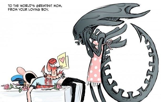 Obrázek Alien Mothers Day