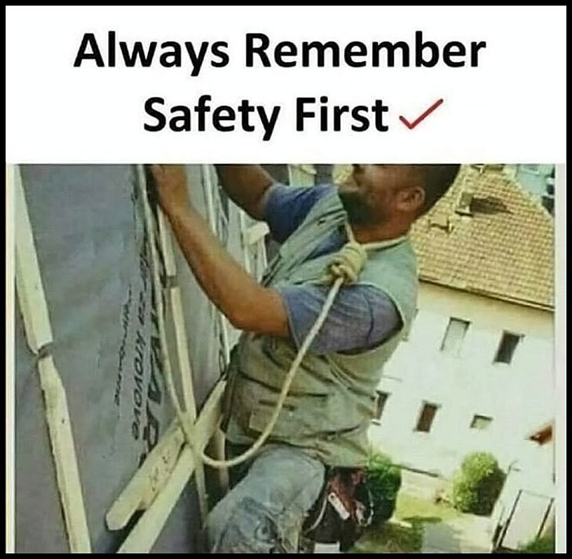 Obrázek Always Remember Safety First
