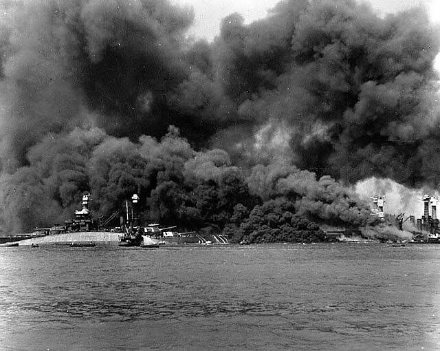 Obrázek Amazing photos of the Japanese Raid on Pearl Harbour4