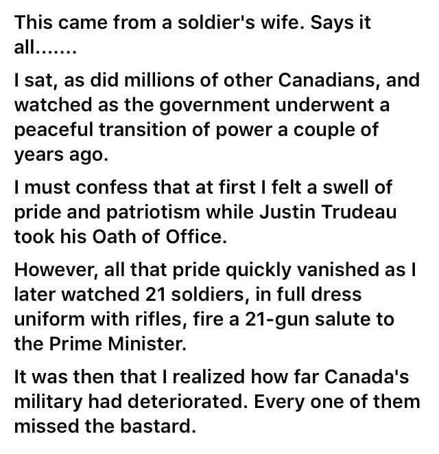 Obrázek An interesting viewpoint from the wife of a Canadian soldier
