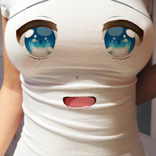 Obrázek Animu face shirts