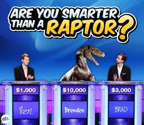 Obrázek Are you smarter raptor