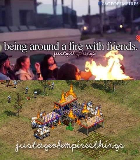 Obrázek Around fire with friends