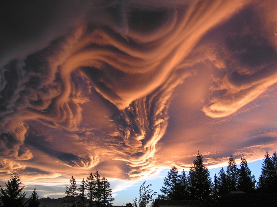 Obrázek Asperatus Clouds Over New Zealand