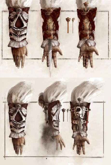 Obrázek Assassins Creed II Hidden Blade and Hidden Gun Concepts