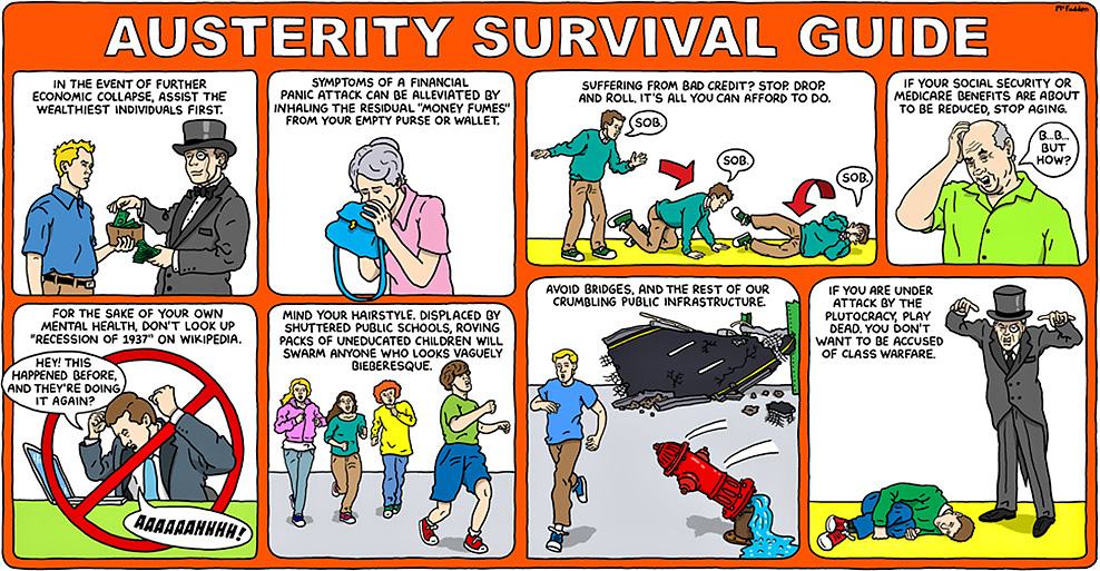 Obrázek Austerity survival guide 24-01-2012