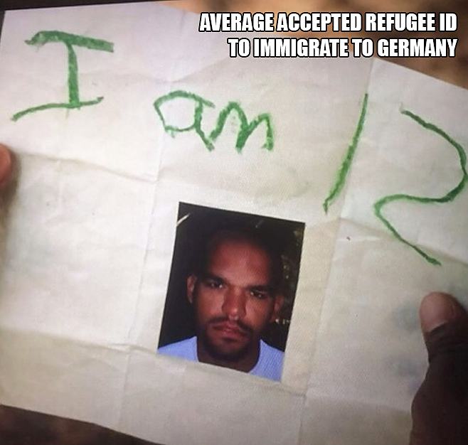 Obrázek Average Accepted Refugee ID to Immigrate to Germany
