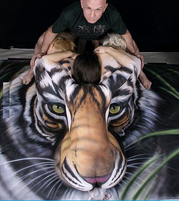 Obrázek Awesome-tiger-body-art