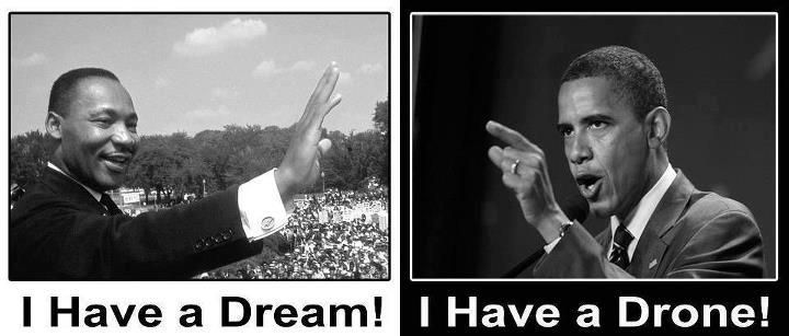 Obrázek B Obama vs M L King