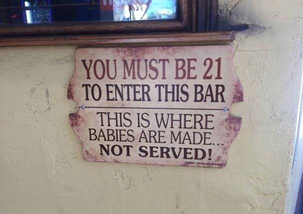 Obrázek Babies Are Made Here Not Served