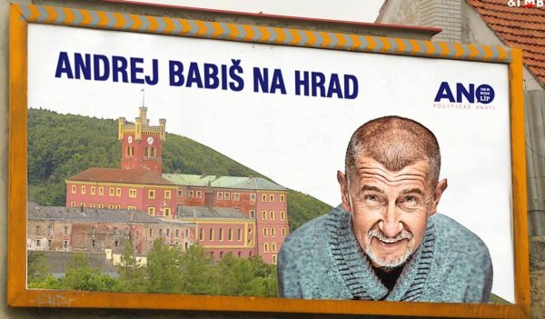 Obrázek Babis na hrad