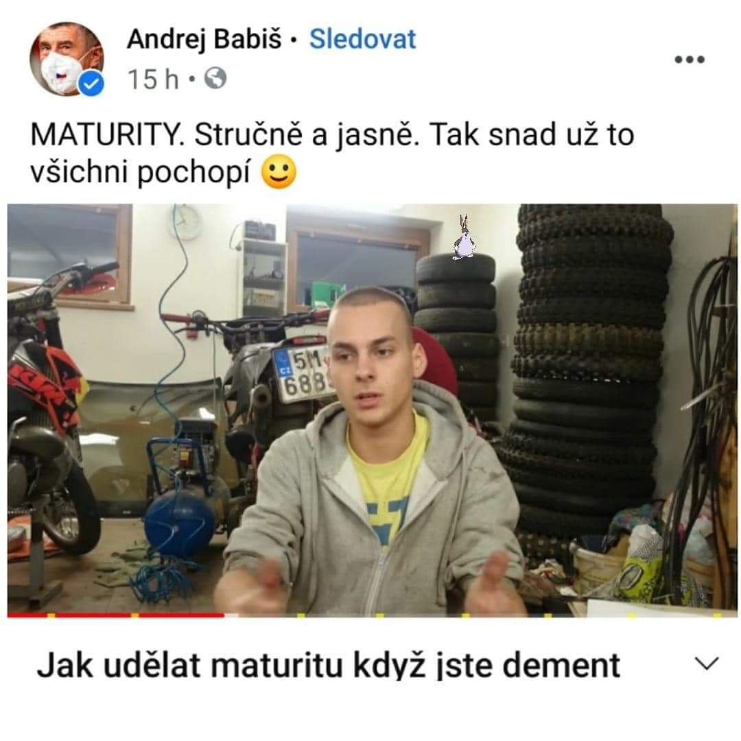 Obrázek Babis oznamuje skolskou reformu 2021