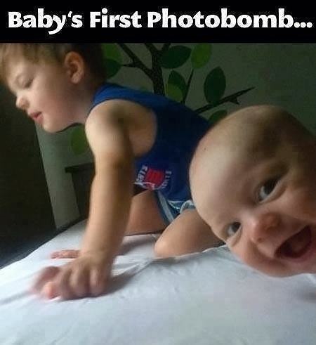 Obrázek Baby photobomb
