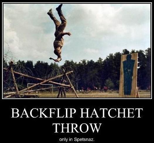 Obrázek Backflip hatchet