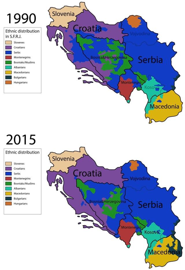 Obrázek Balkan vcera a dnes