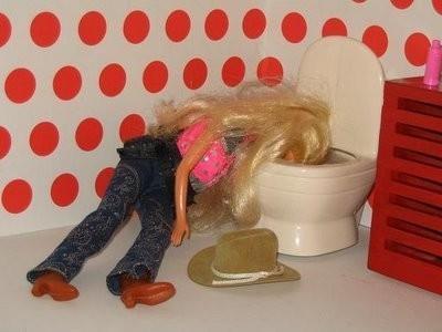 Obrázek Barbie po tahu