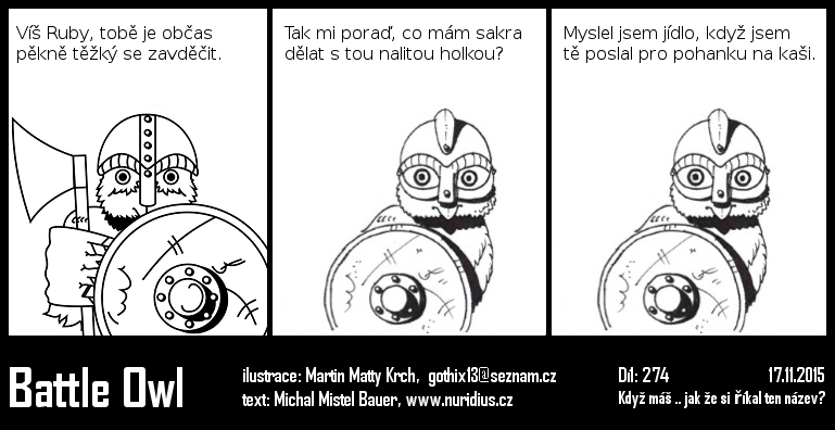 Obrázek Battle owl Pohanka na kasi