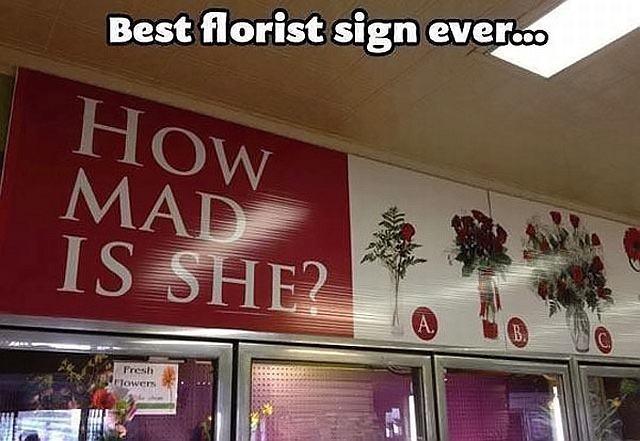 Obrázek Best Florist Sign Ever