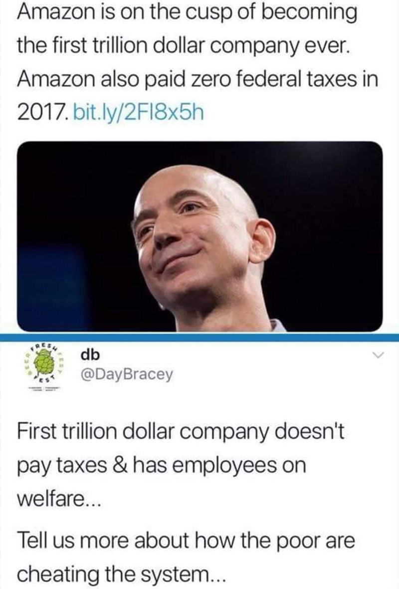 Obrázek Bezos na gilotinu