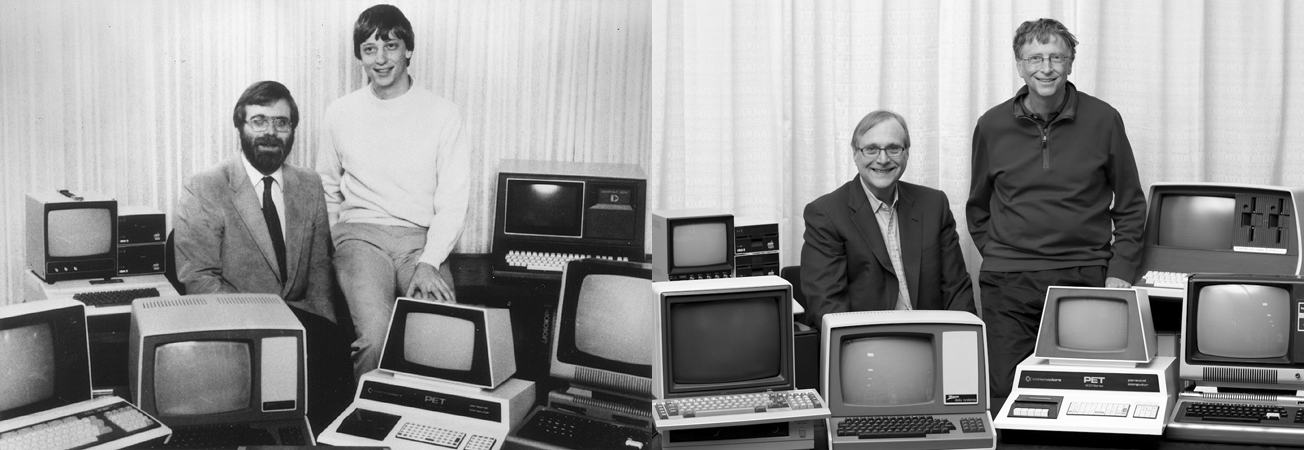 Obrázek Bill Gates - Paul Allen 1981 - 2013