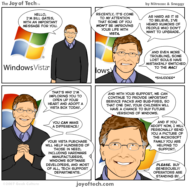 Obrázek Bill Gates message