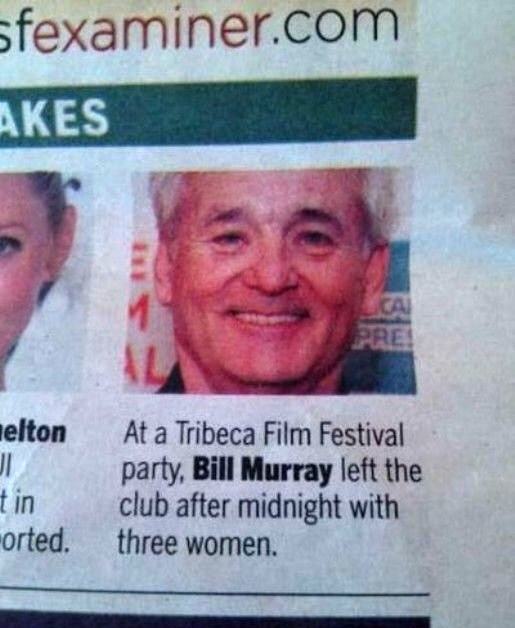 Obrázek Bill Murray Is The Man