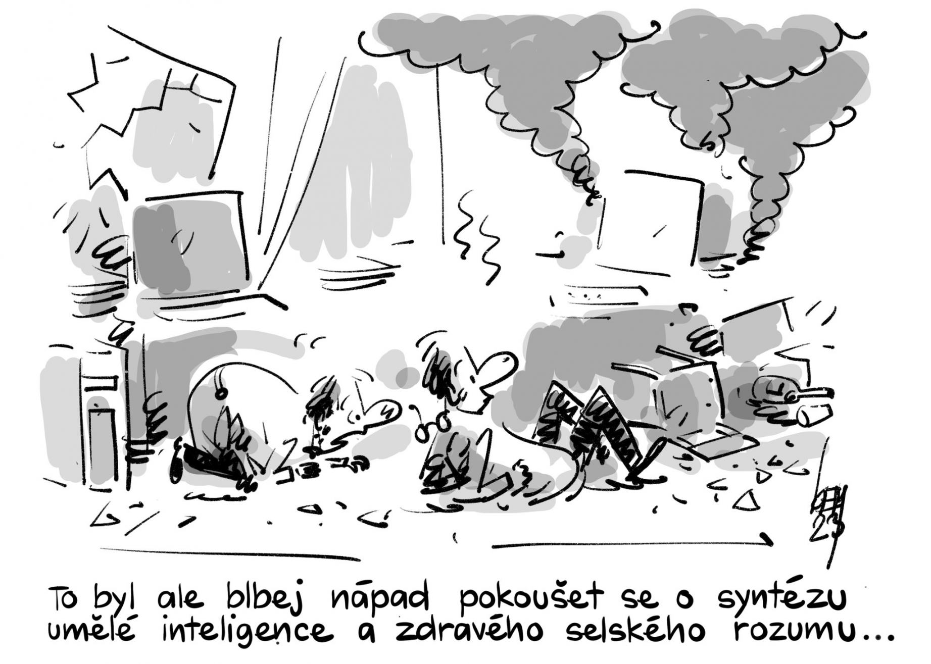 Obrázek Blby napad