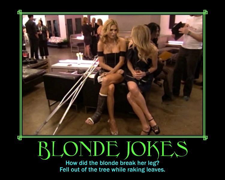 Obrázek Blonde jokes - 18-06-2012