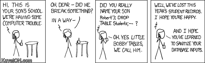 Obrázek Bobby Tables