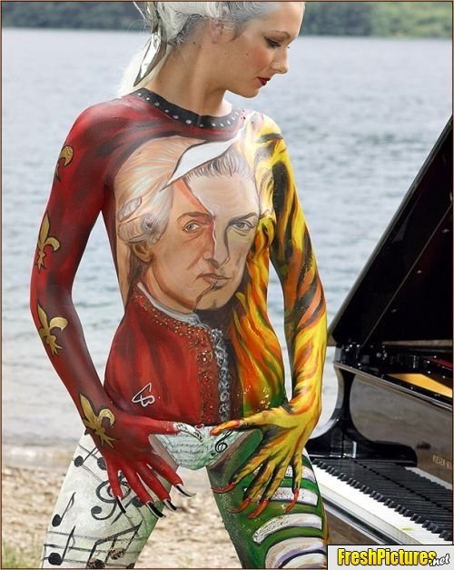 Obrázek Bodypaint face