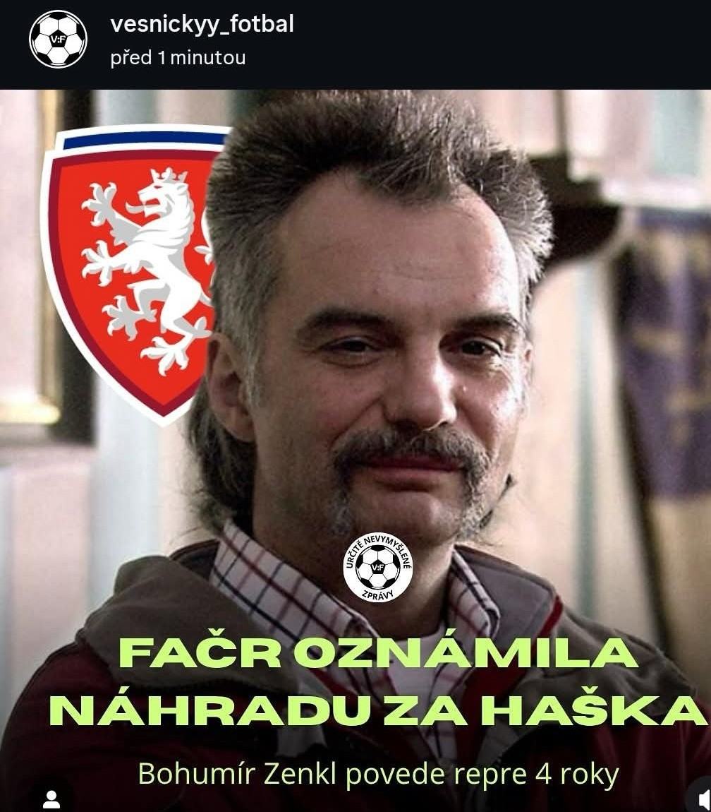 Obrázek Bohous Zenkl trener Spasitel