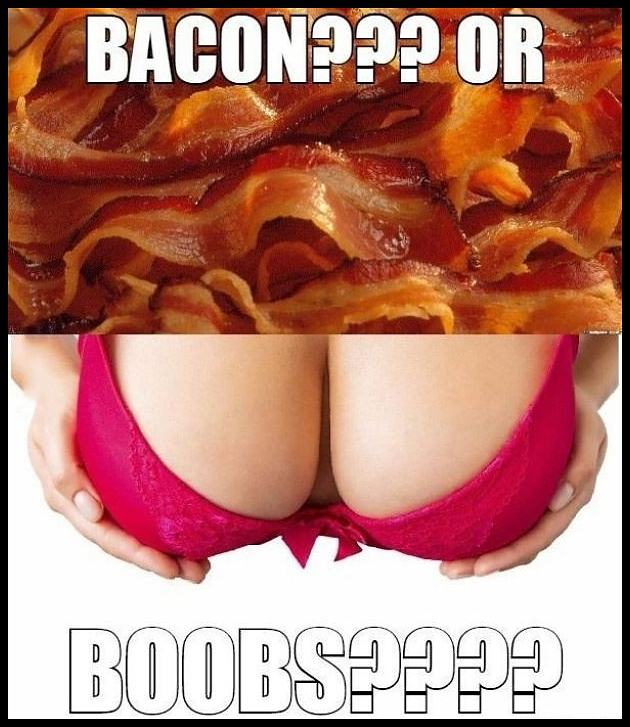 Obrázek Boobs-or-bacon
