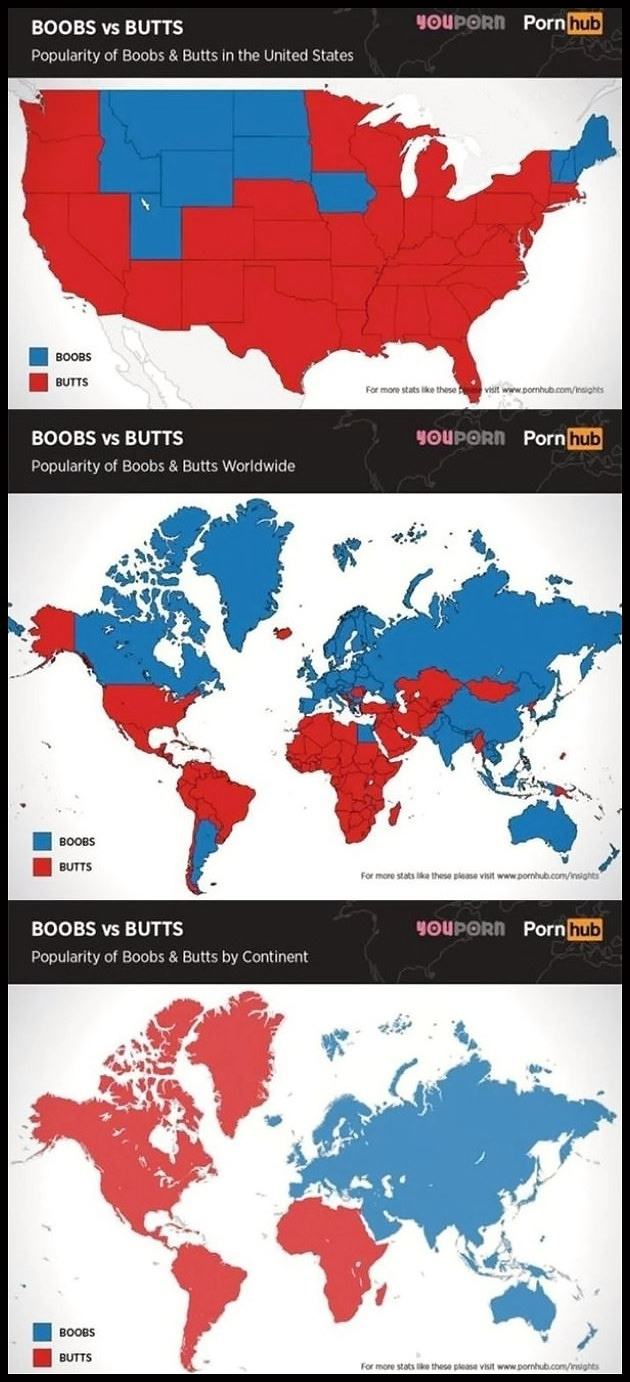 Obrázek Boobs Vs Butts