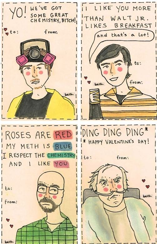 Obrázek Breaking Bad Valentines Cards 12-01-2012