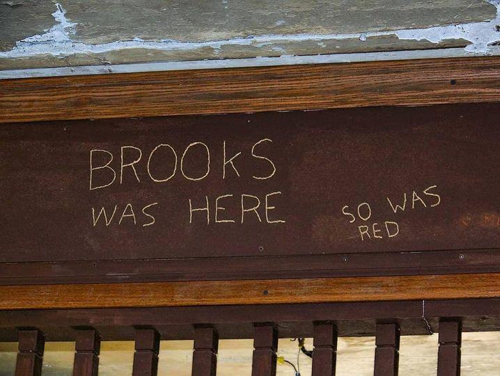 Obrázek Brooks was here and Red also