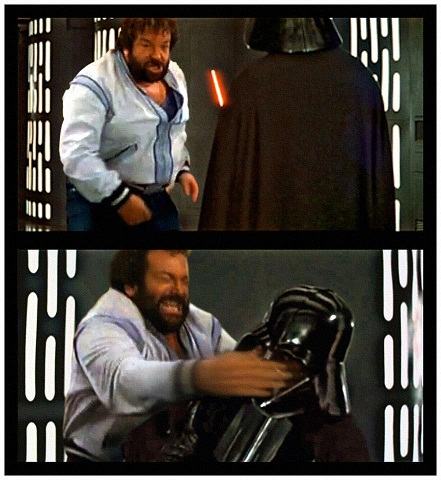 Obrázek Bud Spencer vs Darth Vader