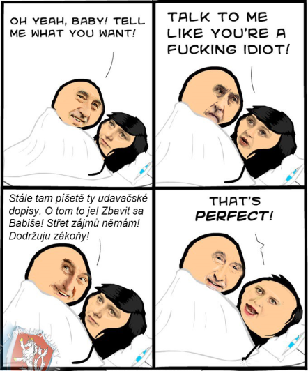 Obrázek Bures s pani Monikou