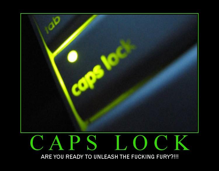 Obrázek CAPS LOCK FURY