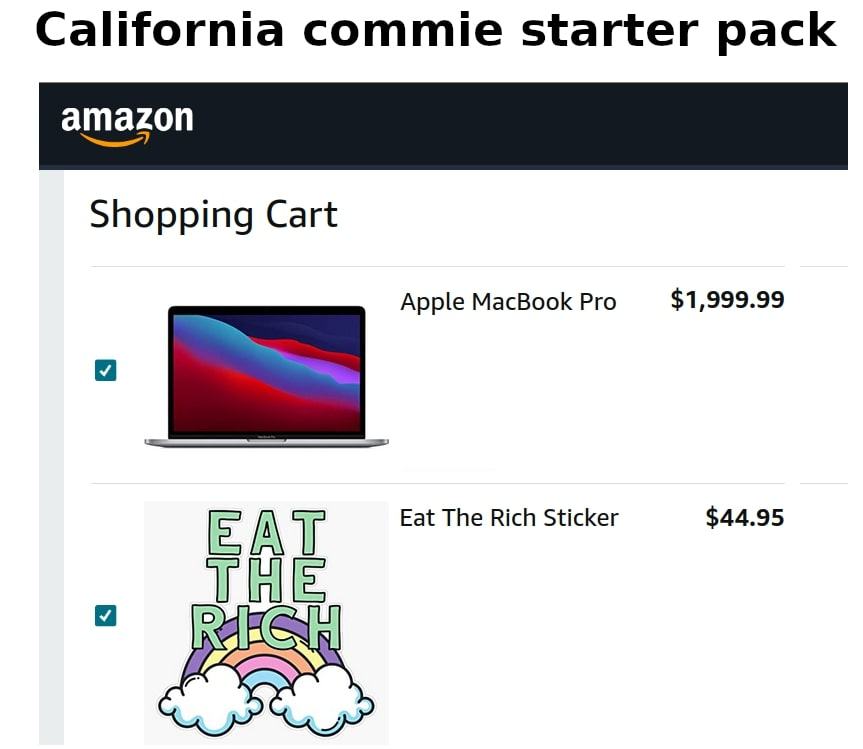 Obrázek Cali commie starter pack