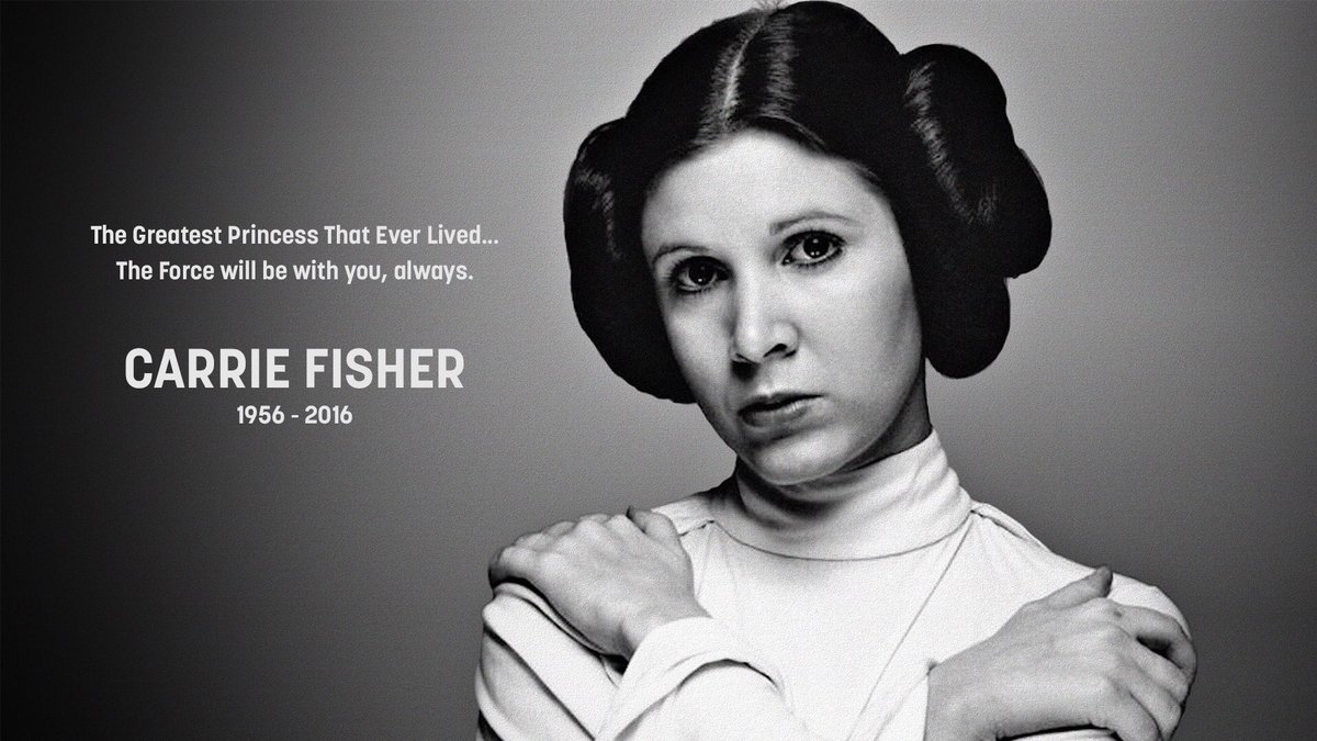 Obrázek Carrie Fisher RIP
