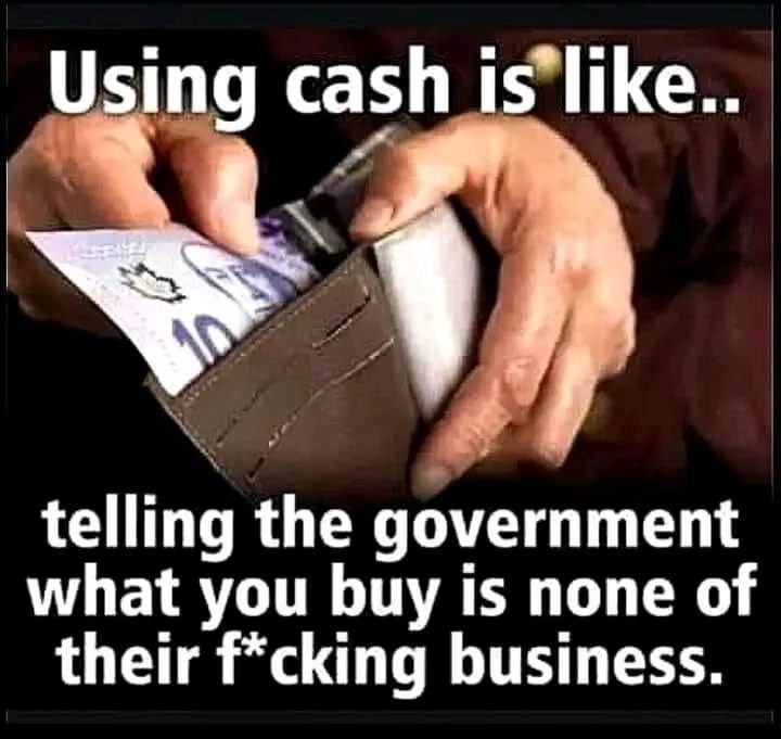 Obrázek Cash bills fuck off geverment